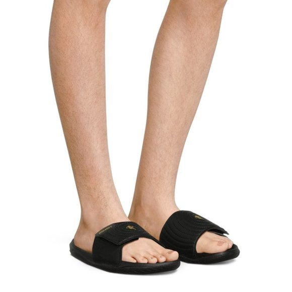 AND1 Men’s Athletic Adjustable Swirl Slide Sandals